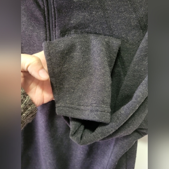 YUKONWOOL Size Medium Wool Blend Black/Dark Gray Pullover Sweater - Picture 7 of 7